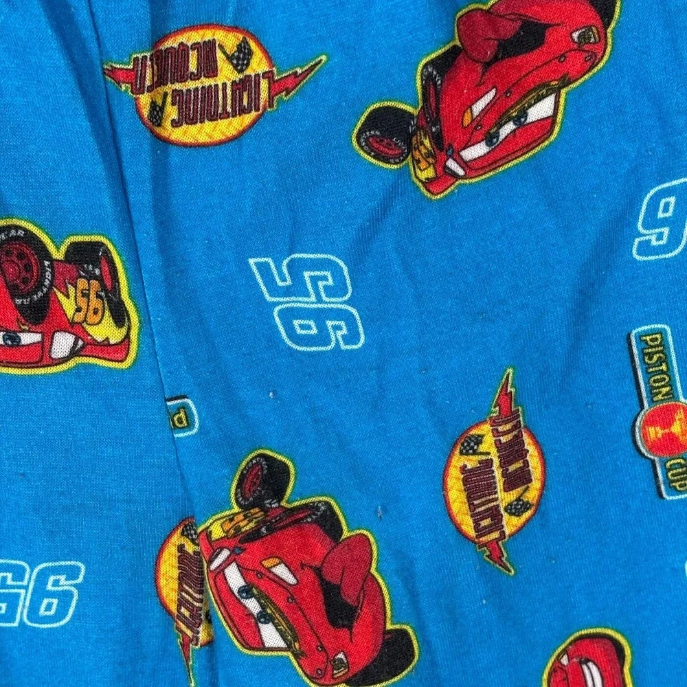 Cars Size 2T Lightning McQueen Lot‎ 4 Disney Pajamas T-shirt Shorts Kachow VTG